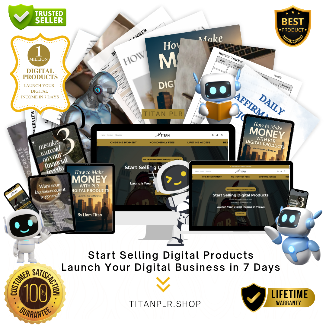 1 Million+ Premium PLR Digital Products Bundle